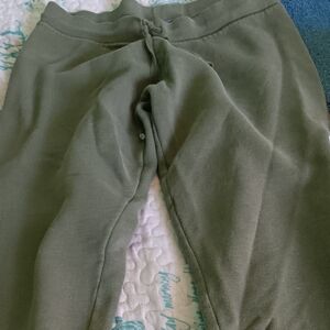 Pink capri sweatpants